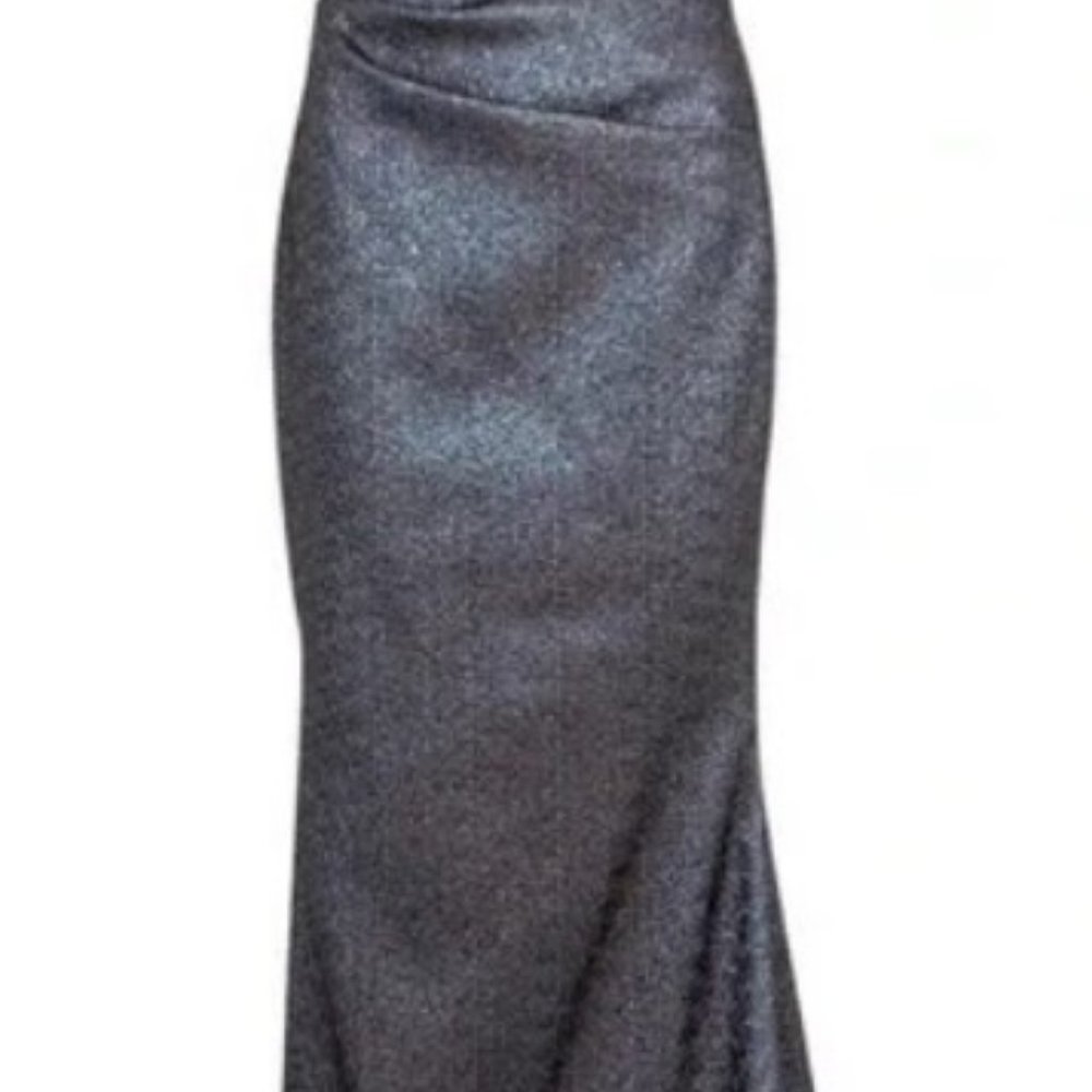 Talbot Runhoff Ruched Evening Gown - Picture 10 of 11